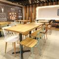 Hawkerman - Singpost Centre | Product Seen: [Mito Sidechair - Wood Seat, Choyu Chair & Customised Laminate Tabletop + Filo Table Base]